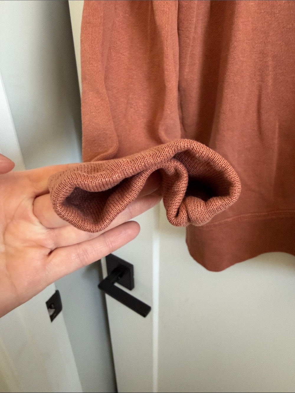 Jungmaven Women's Crewneck Sweater - Rust - Picture 4 of 9